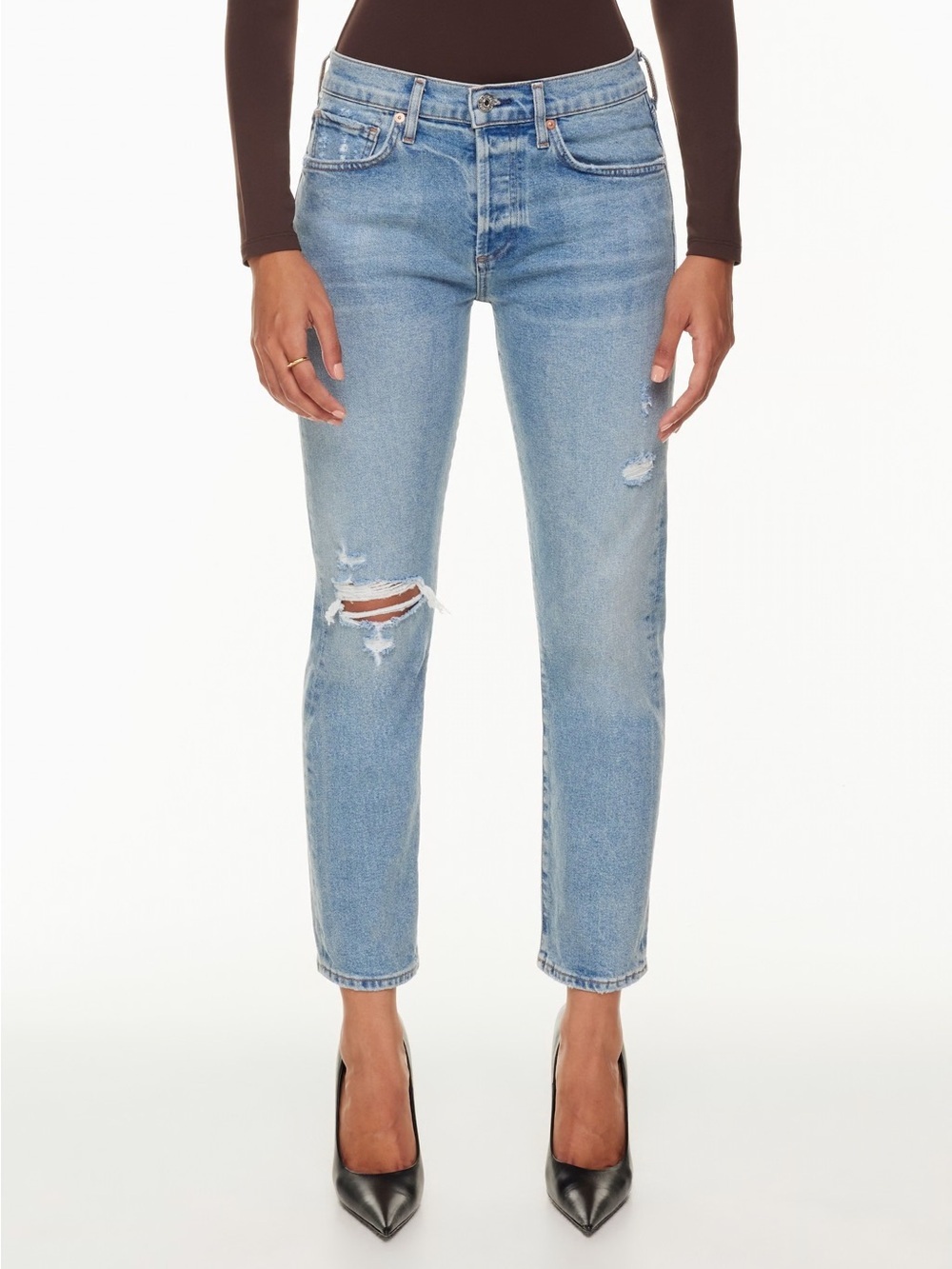 Citizens Of Humanity Emerson Light Blue Distressed Jeans